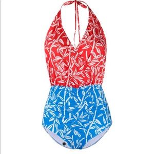 Roseanna
Bamboo Falcon halterneck swimsuit